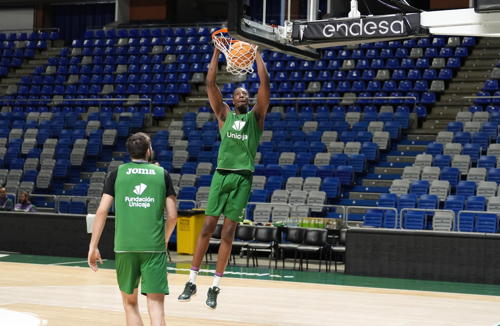 El Unicaja prepara el derbi andaluz con Alberto Díaz