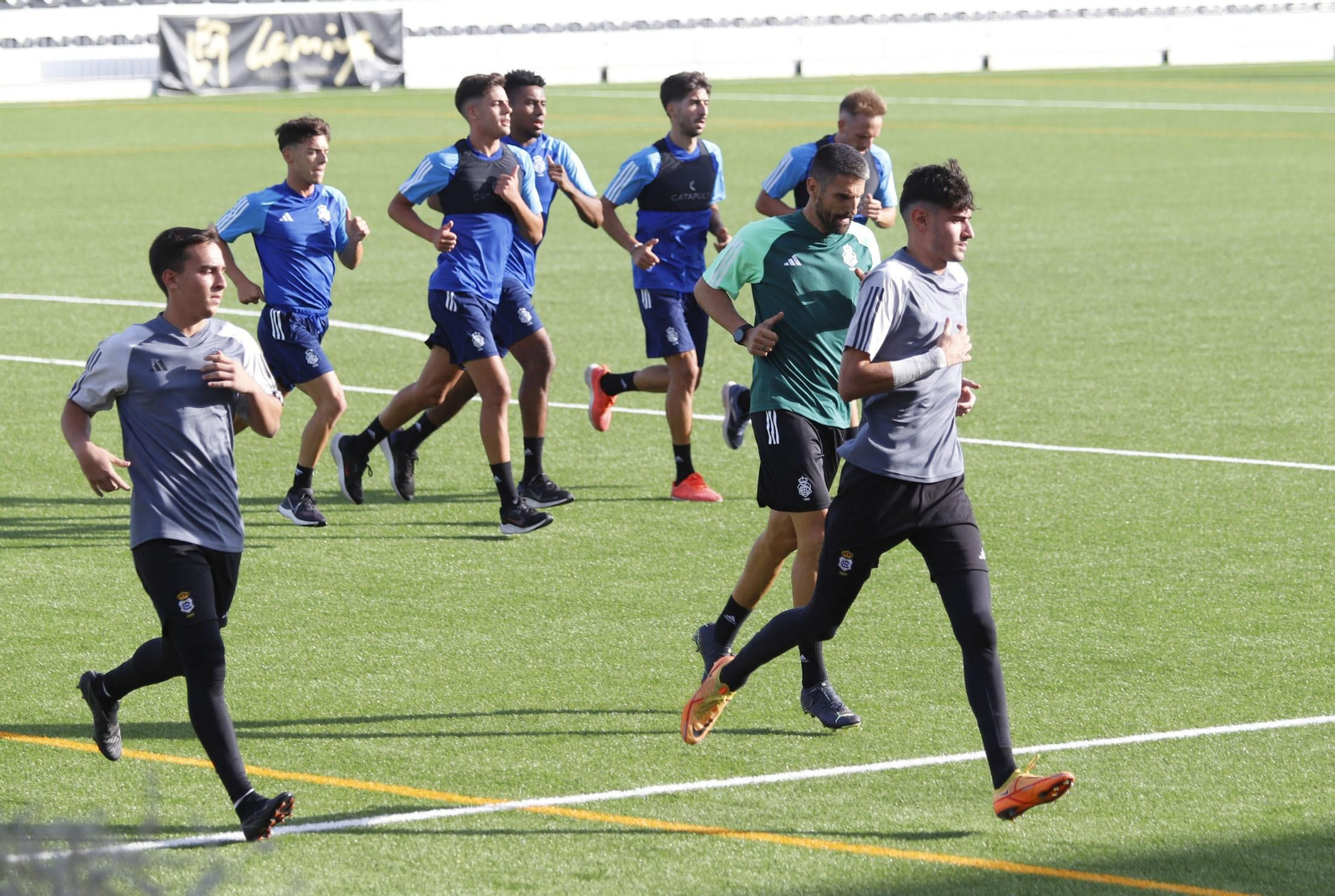 Las imágenes del primer entrenamiento del Recreativo de Huelva