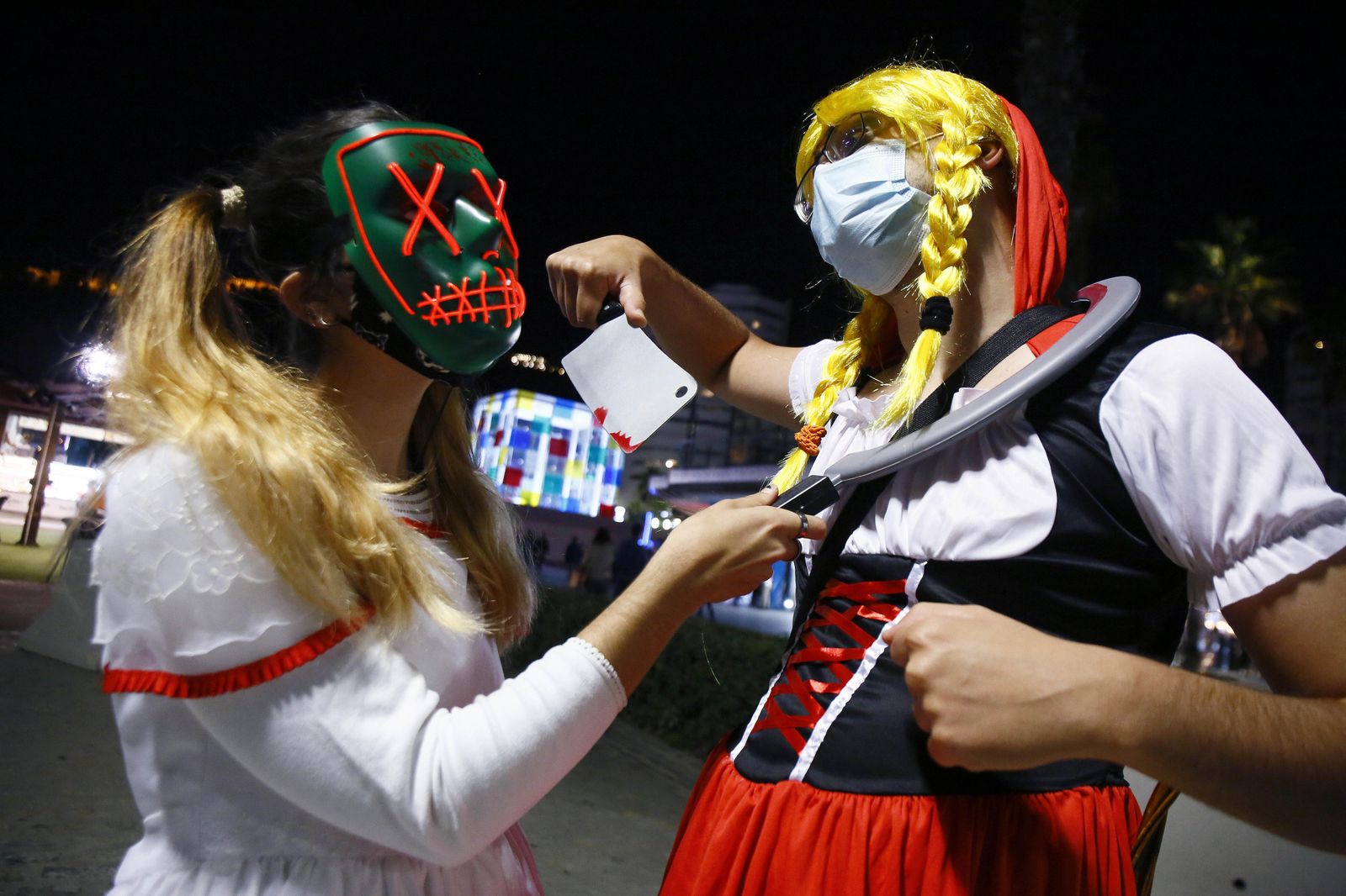 Las fotos de la Noche de Halloween en Málaga