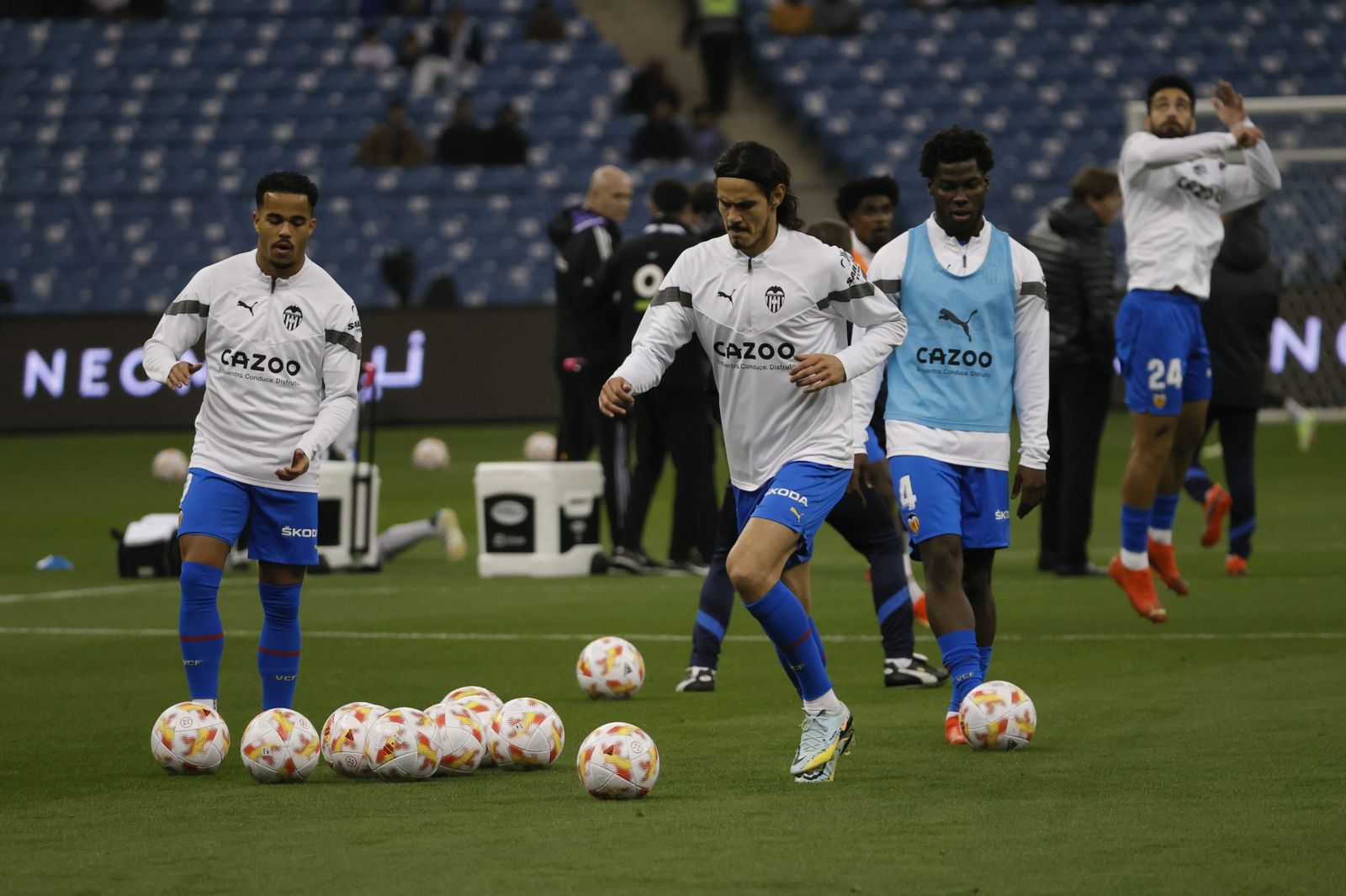 Las fotos de la clasificación del Real Madrid en la Supercopa