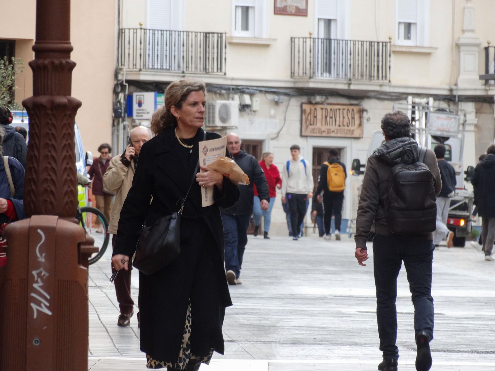 Fotos de ambiente en la mañana del lunes
