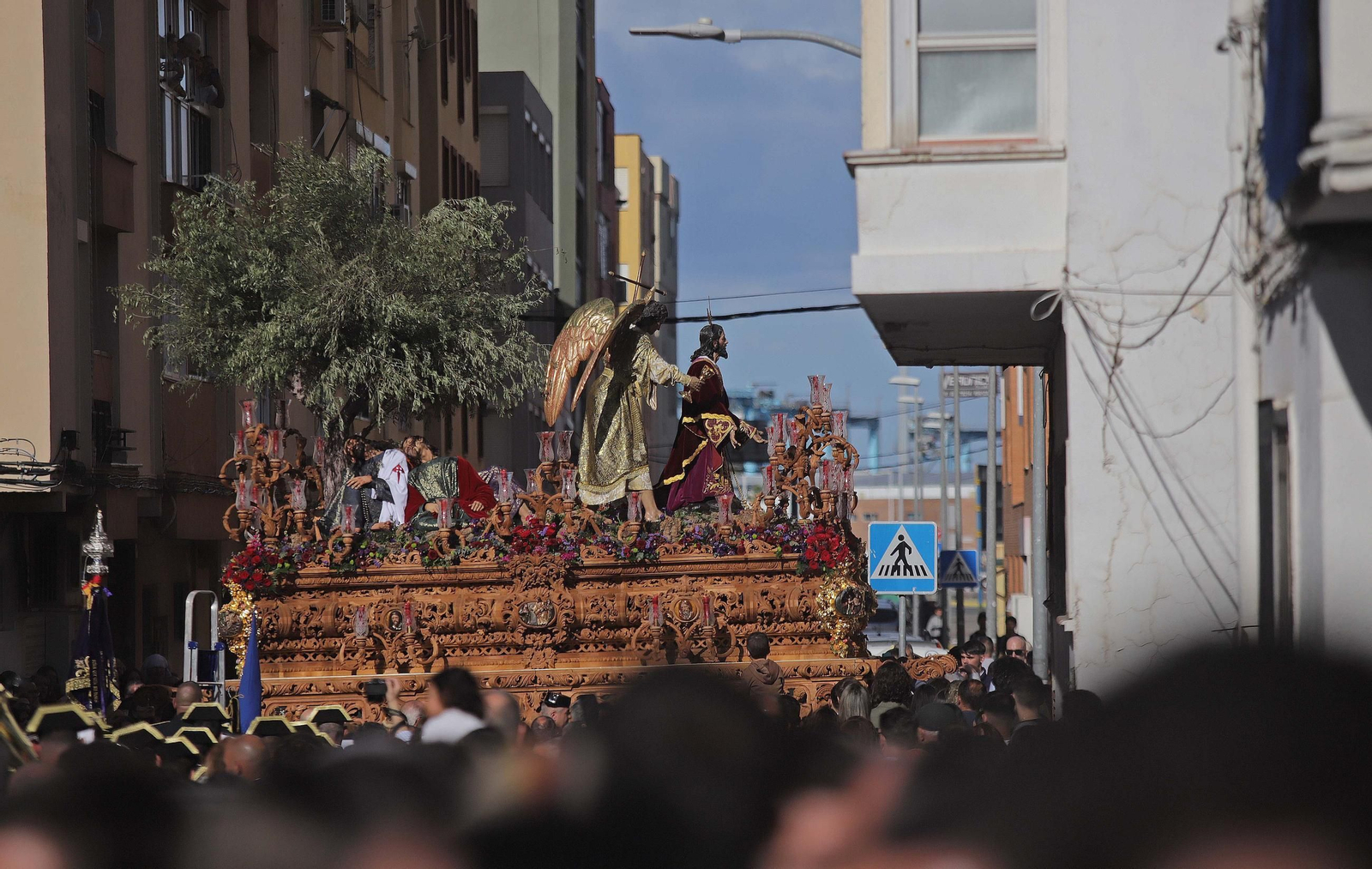 Fotos del Domingo de Ramos en Algeciras: Oración en el Huerto
