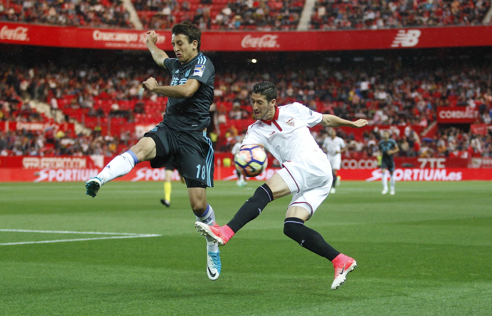 Las imágenes del Sevilla-Real Sociedad