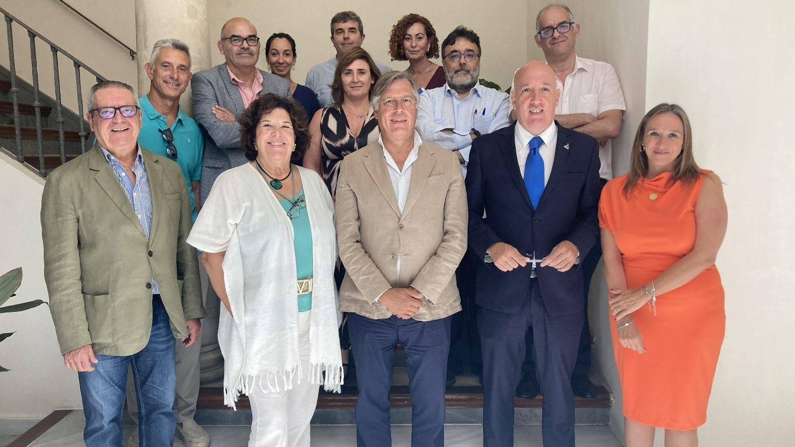 Encuentro entre el CMMA y la Cámara de Comercio de Málaga. Encuentro entre el CMMA y la Cámara de Comercio de Málaga.