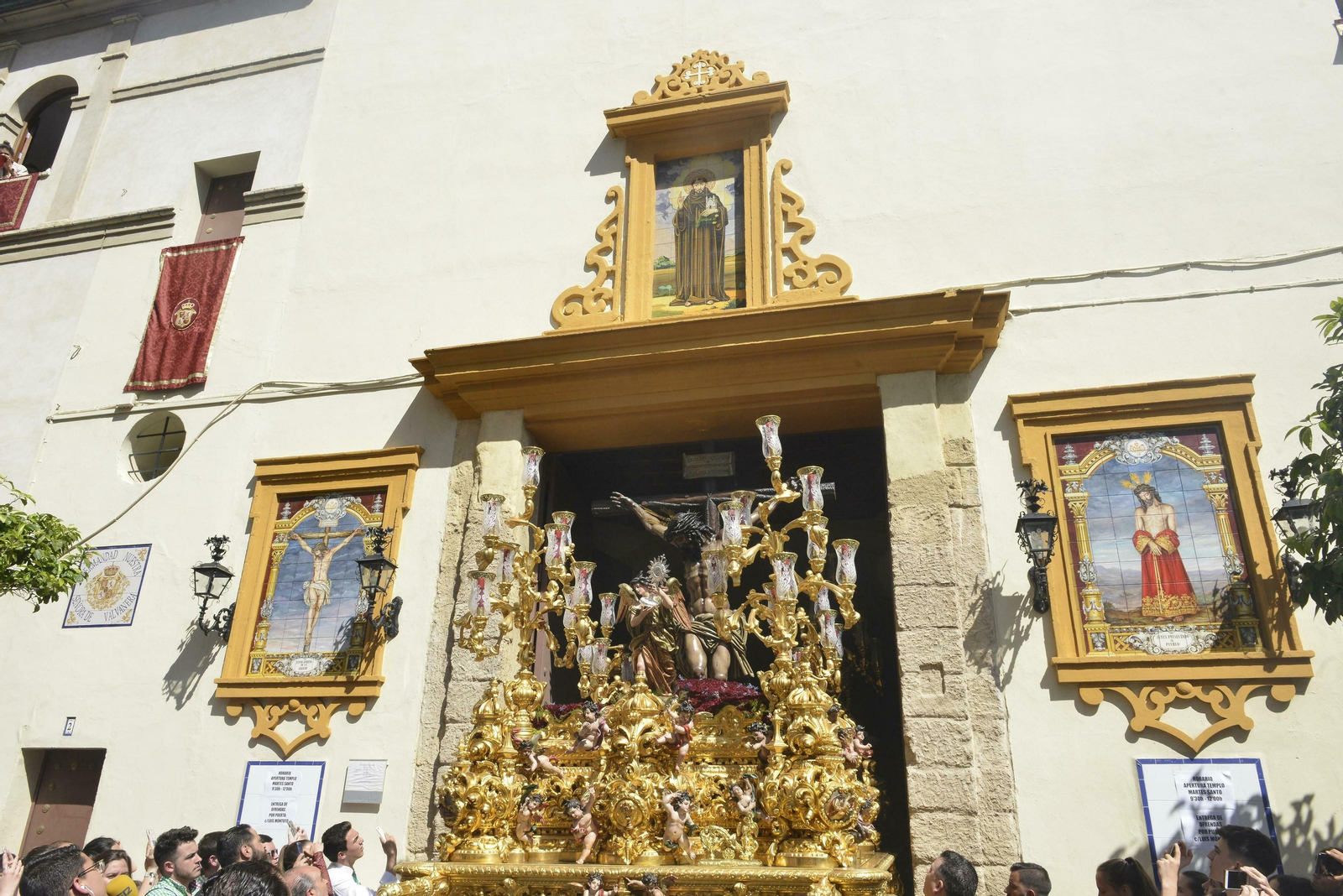 Las imágenes de la Hermandad de San Benito