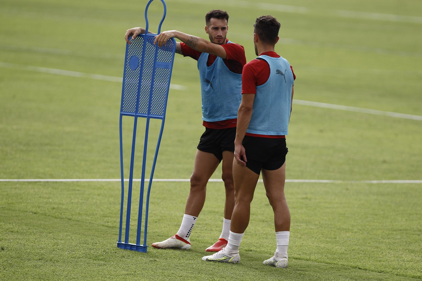 Fotogalería entrenamiento U.D. Almería