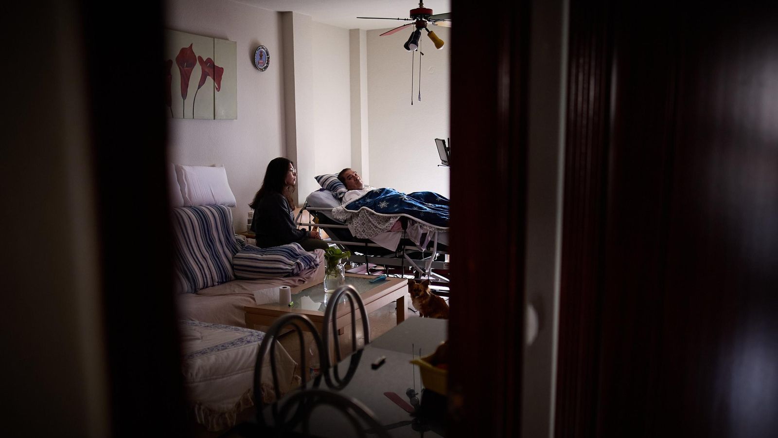 El avance de la enfermedad ha dejado a Ariza en cama permanentemente El avance de la enfermedad ha dejado a Ariza en cama permanentemente