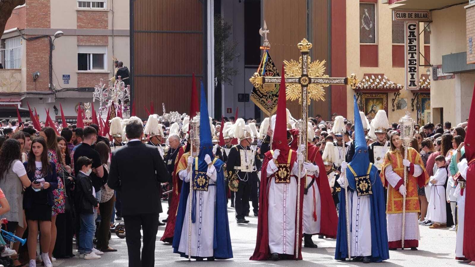 La salida de Prendimiento. La salida de Prendimiento.