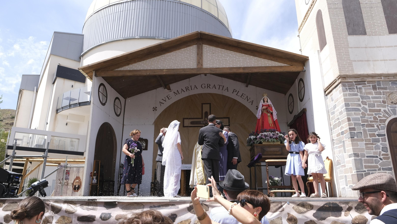 Imágenes de la recreación histórica Canteros y Caciques, en Macael