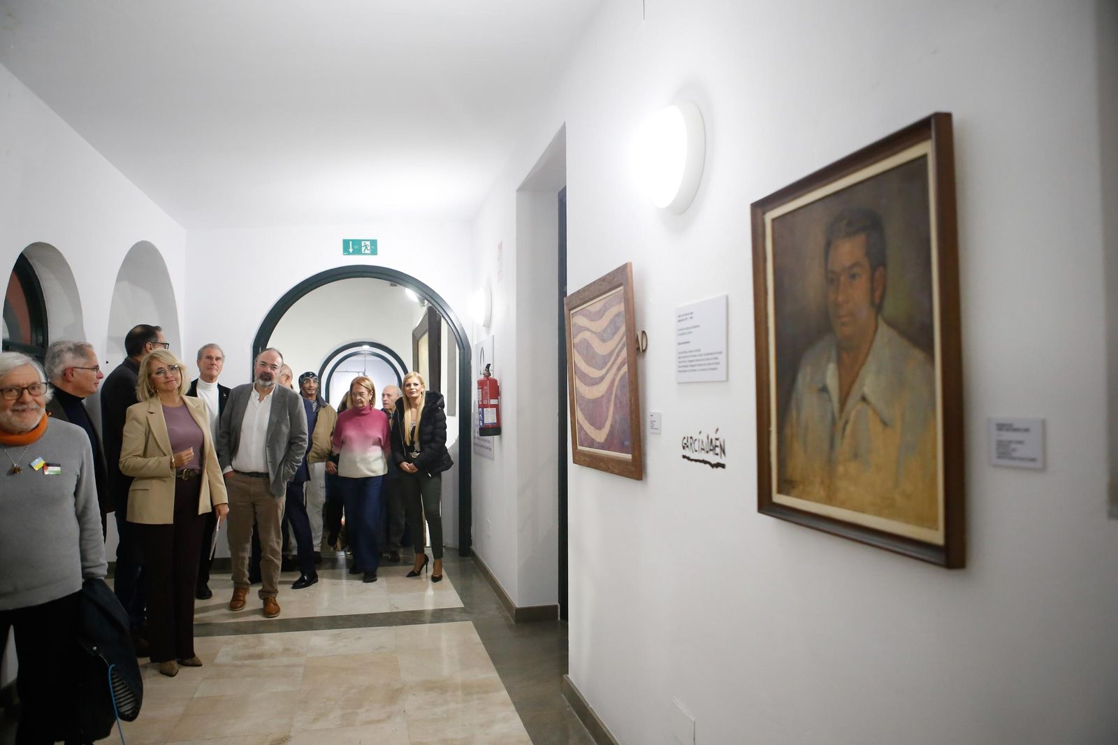 Las fotos de la inauguración de la exposición por el 50 aniversario de Tria 75