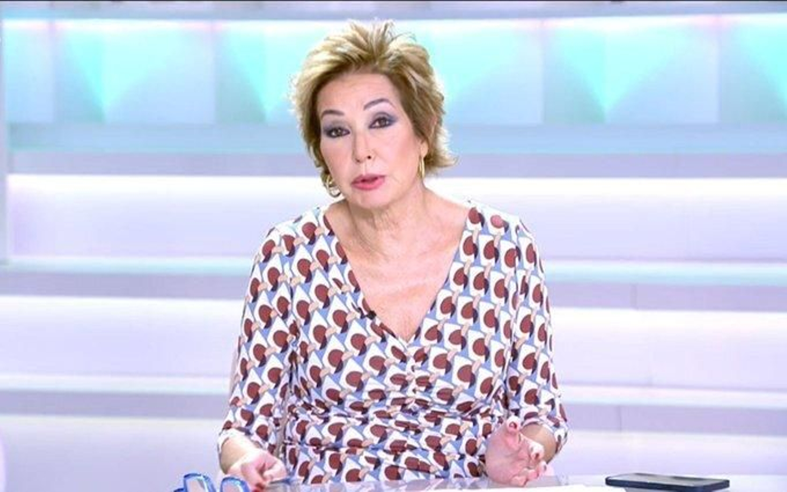Ana Rosa Quintana, conductora de las mañanas de Telecinco