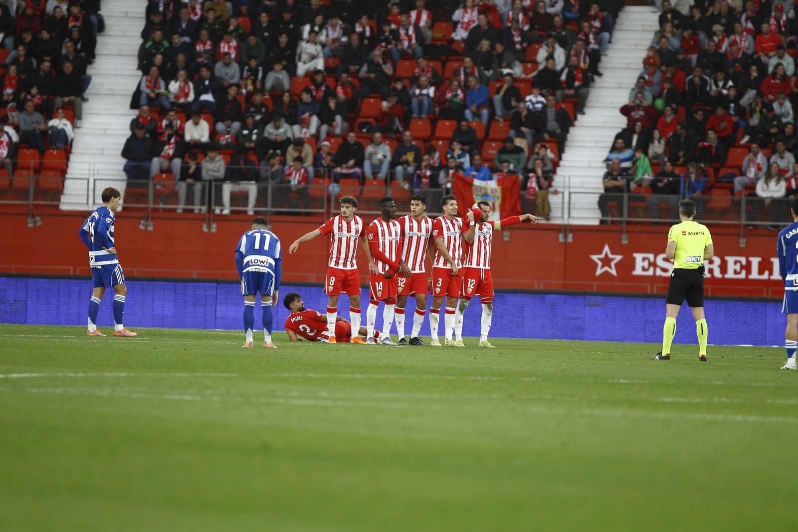 Las fotos del partido U.D. Almería-Granada C.F.