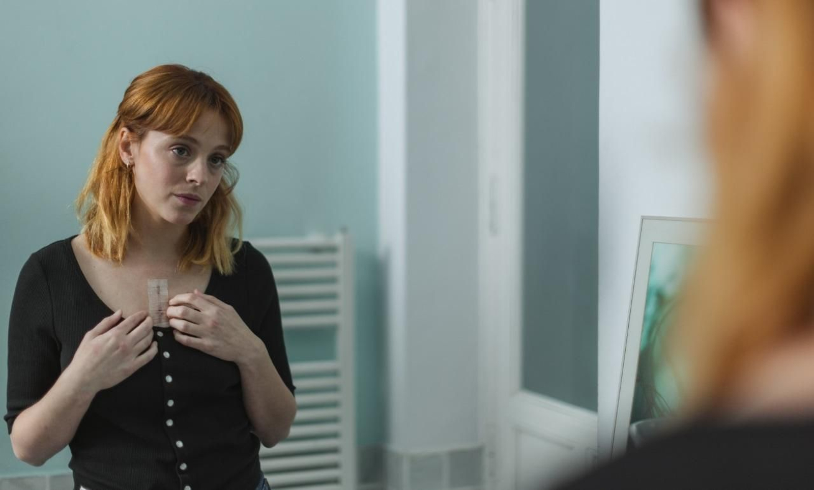 Catalina Sopelana como Clara, la protagonista de 'El cuco de cristal'