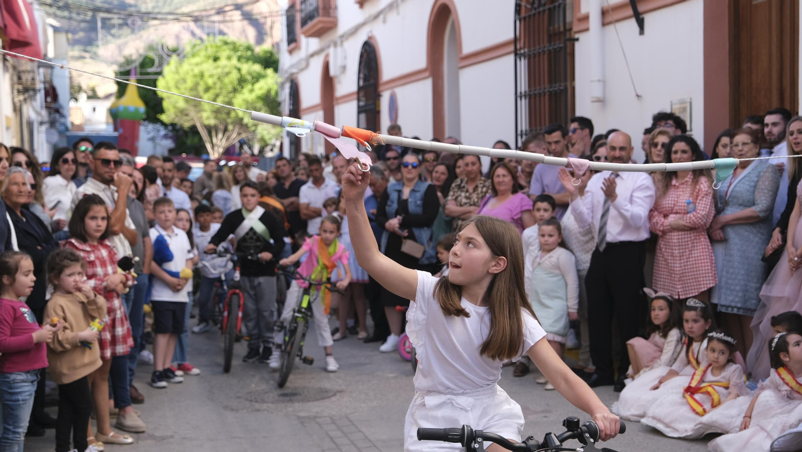 Imágenes de las carreras de cintas en las Fiestas de Canjáyar