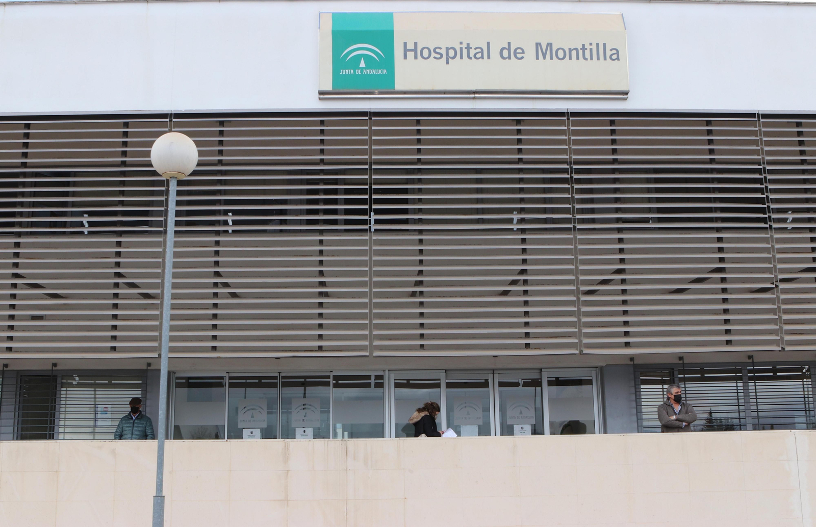 Fachada del Hospital de Montilla.
