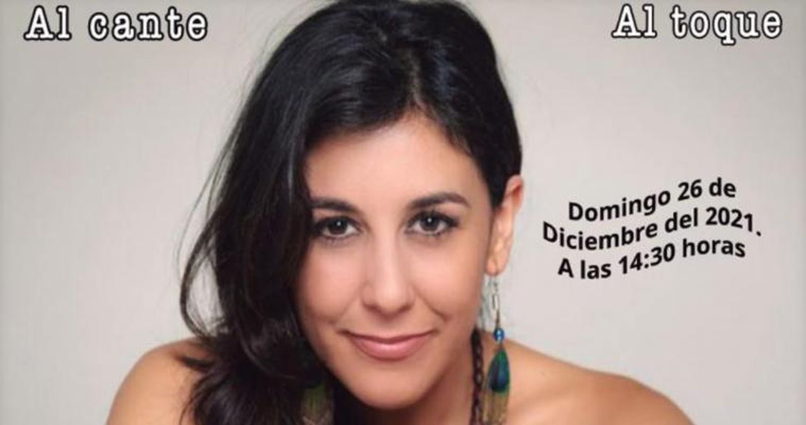 La cantaora gaditana Laura Vital.