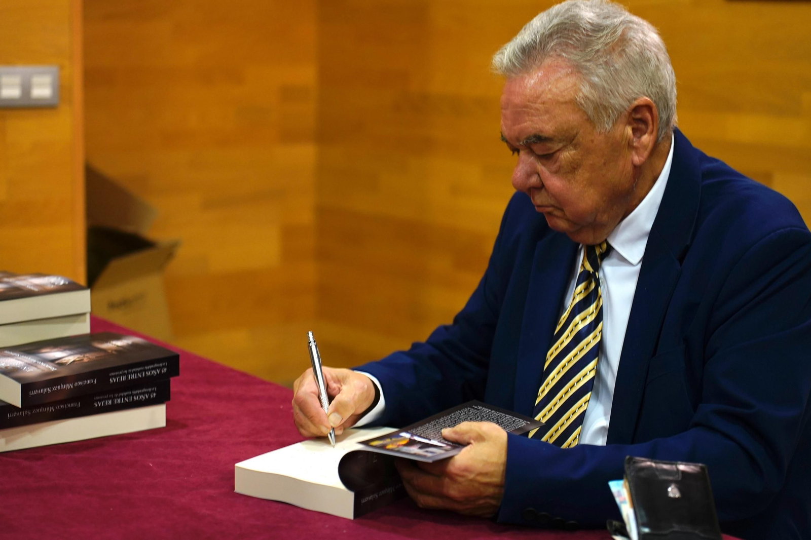 Fotos de la presentación del libro de Francisco Marquez en el Centro Documental José Luis Cano