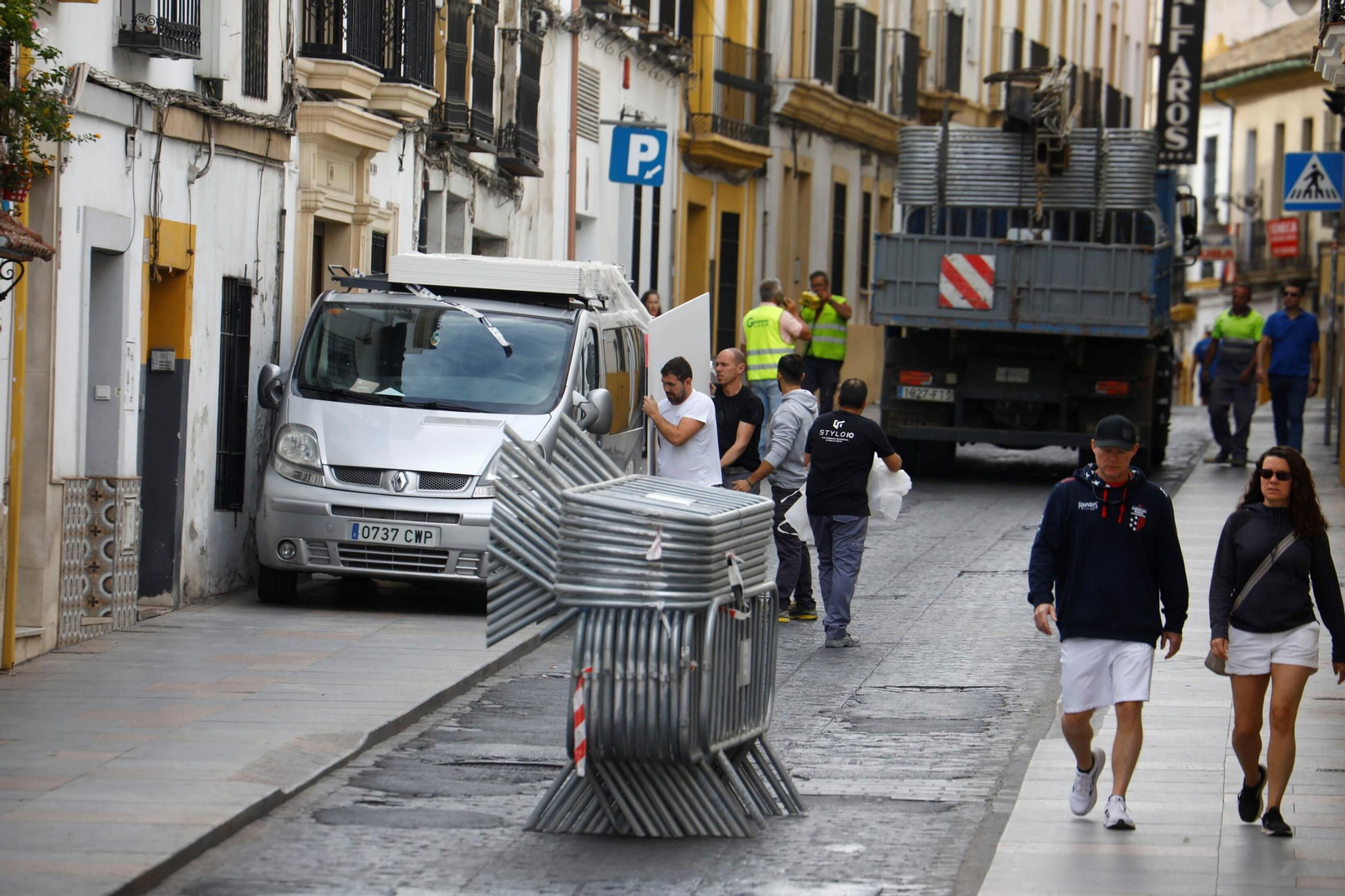 El inicio las obras de la calle Alfaros, en imágenes