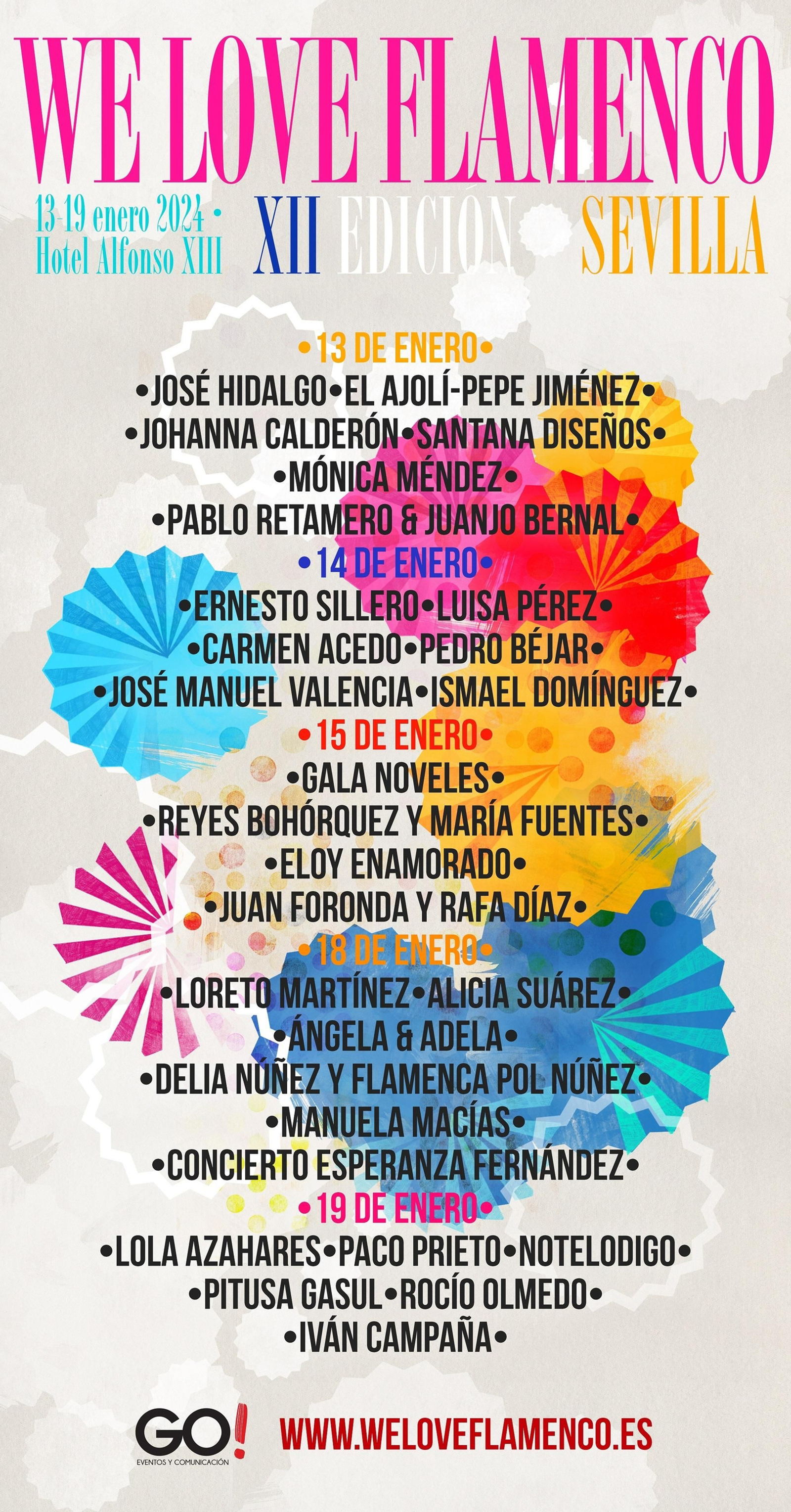 Cartel We Love Flamenco 2024.