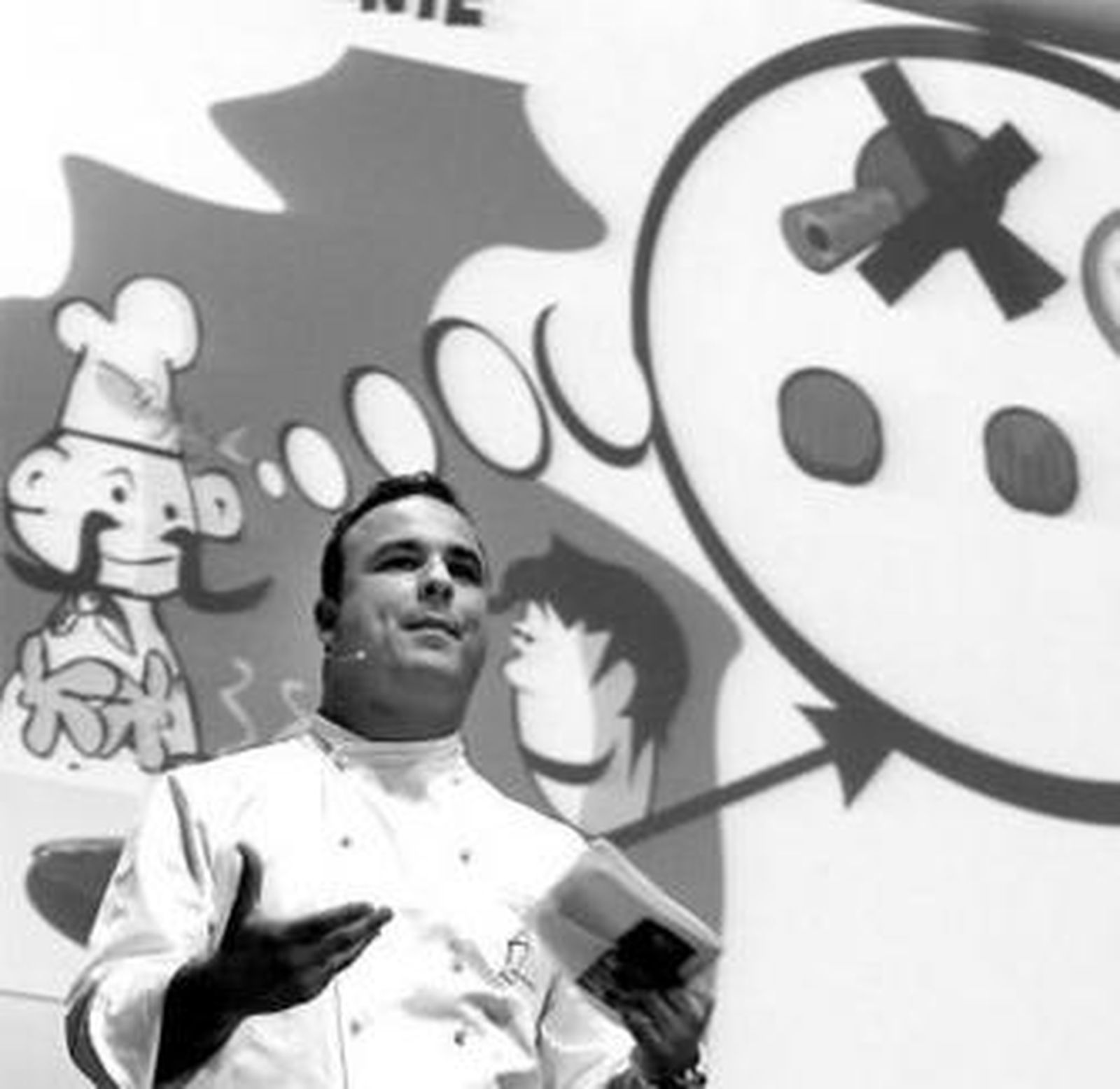 Ángel León durante su intervención en Madrid Fusión.