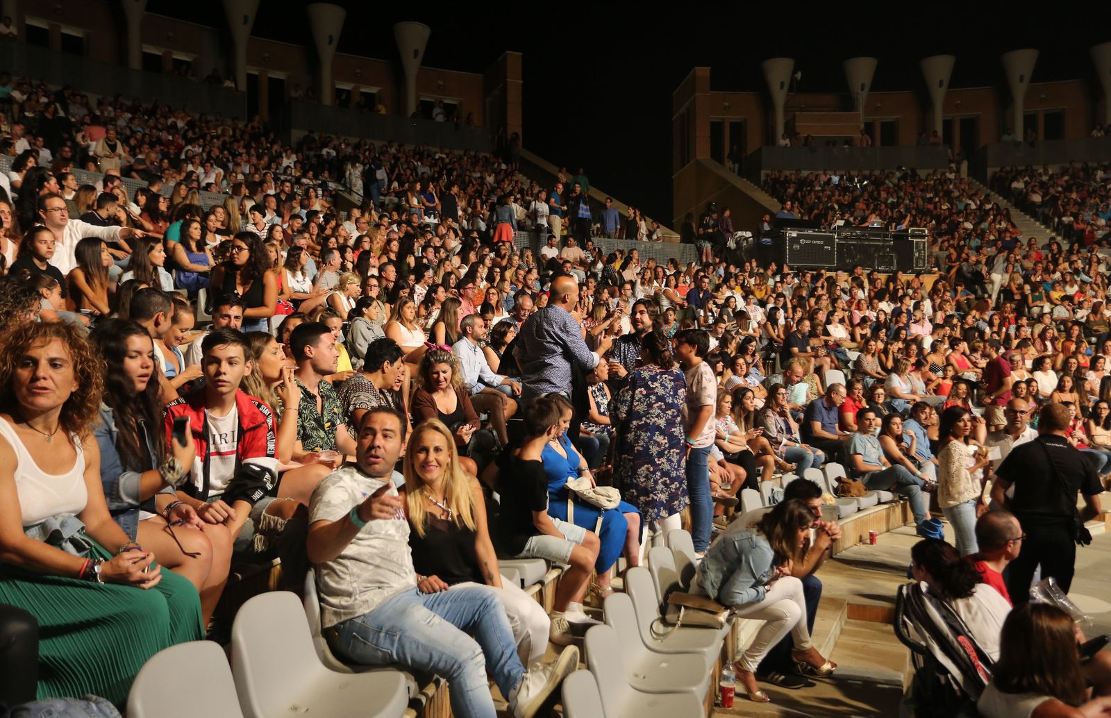 Imágenes del concierto de Pablo López en la Rábida