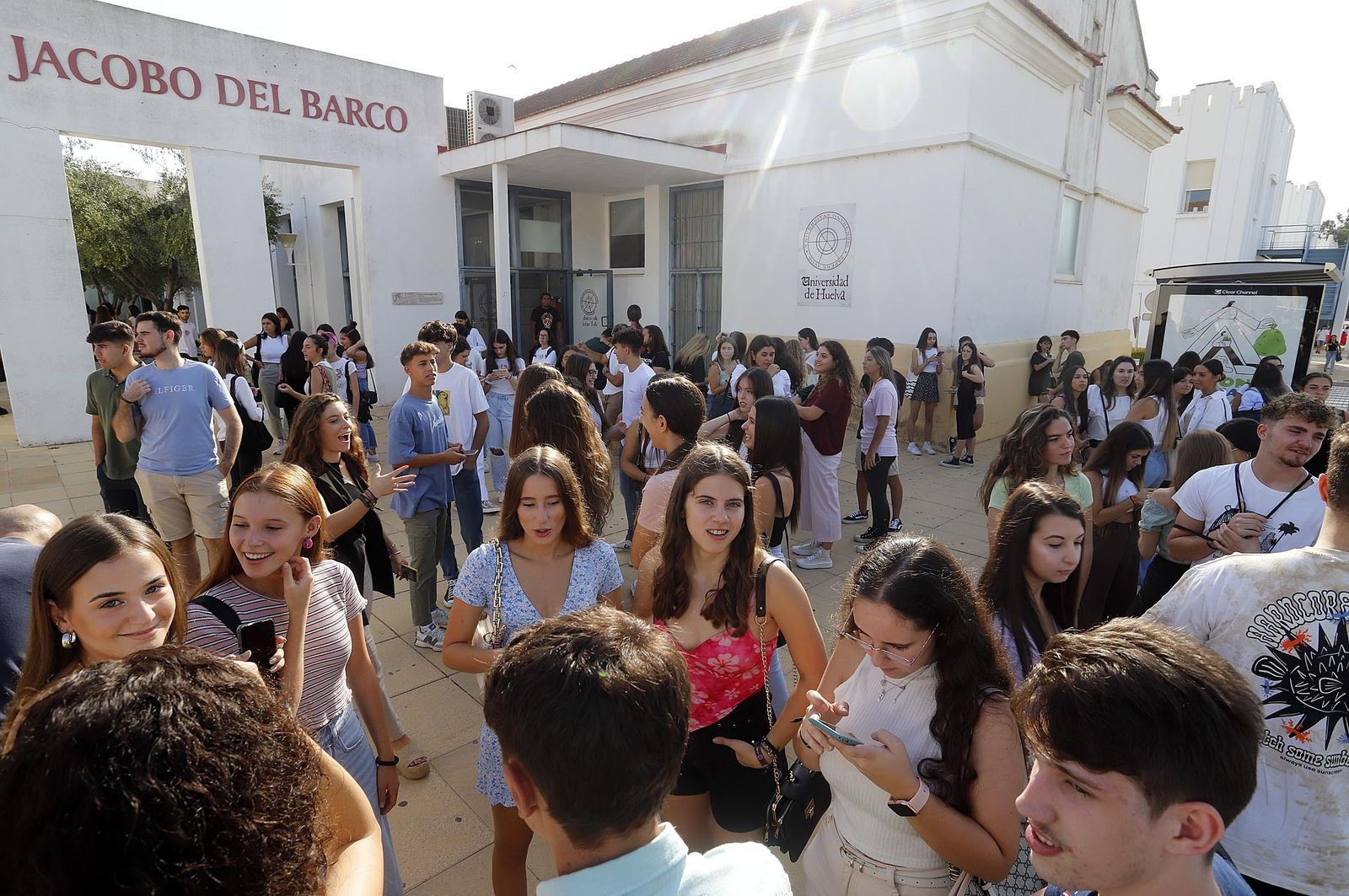 Imágenes de la vuelta a la Universidad de Huelva
