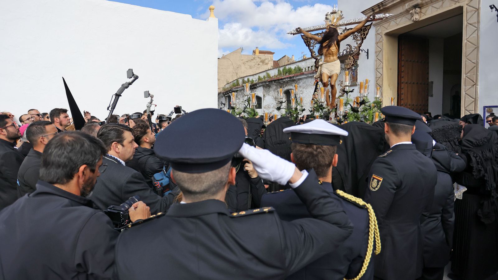 La Hermandad del Cristo de Jerez, en imágenes