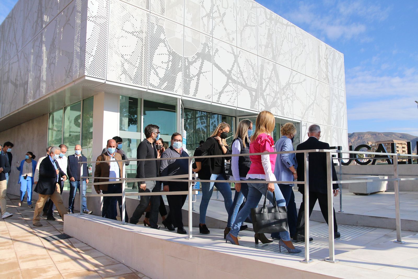 Fotogalería de la inauguración de las instalaciones deportivas de El Parador