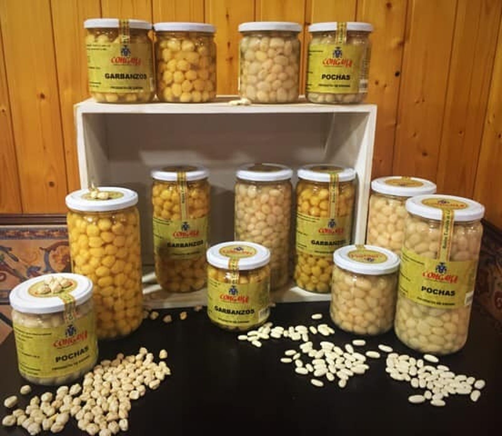 Garbanzos y pochas