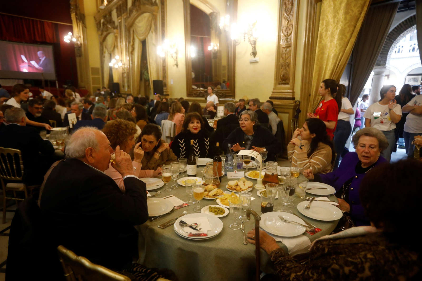 La comida benéfica de la Fundación Bangassou en Córdoba, en imágenes