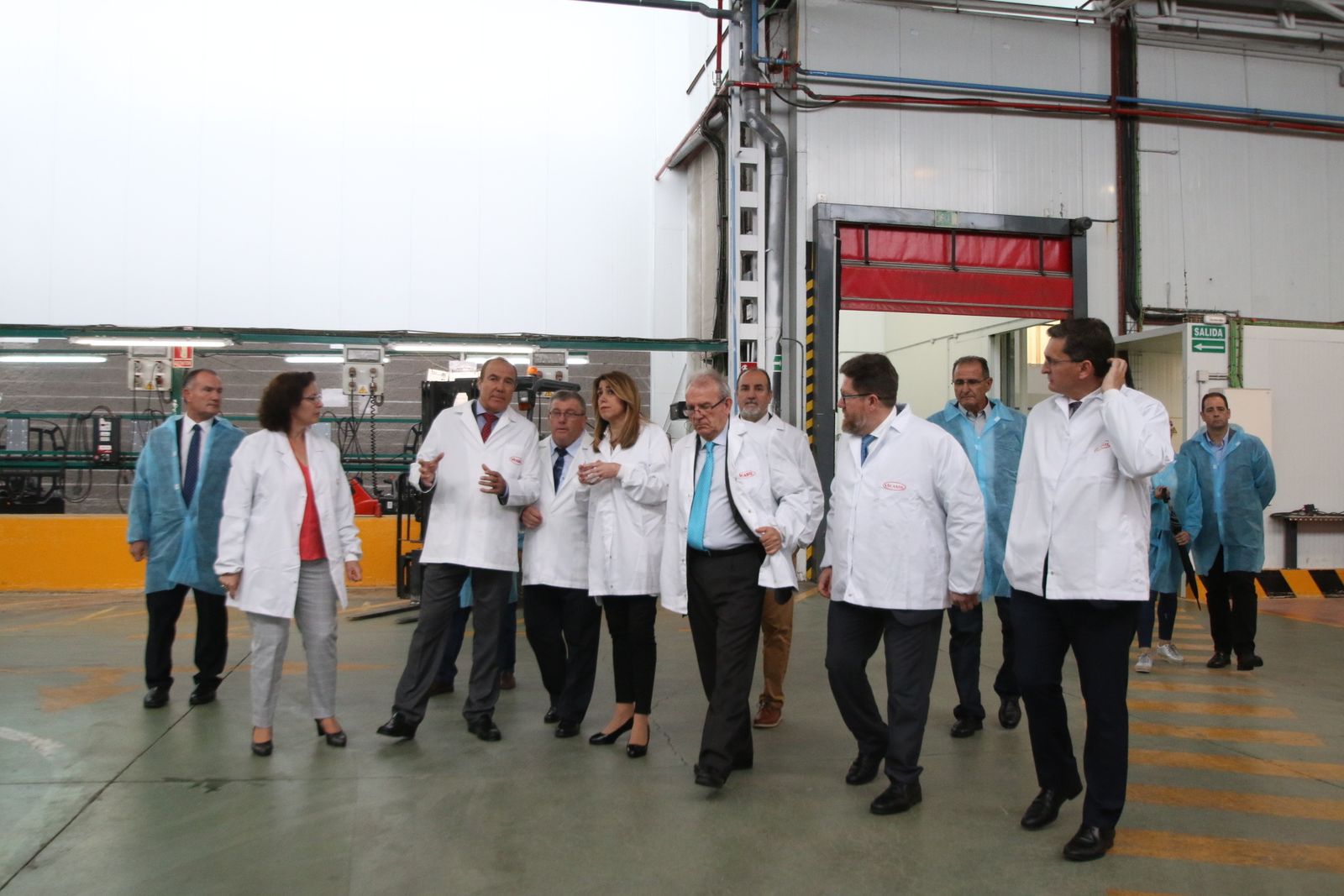 Las imágenes de la visita de Susana Díaz a Almería