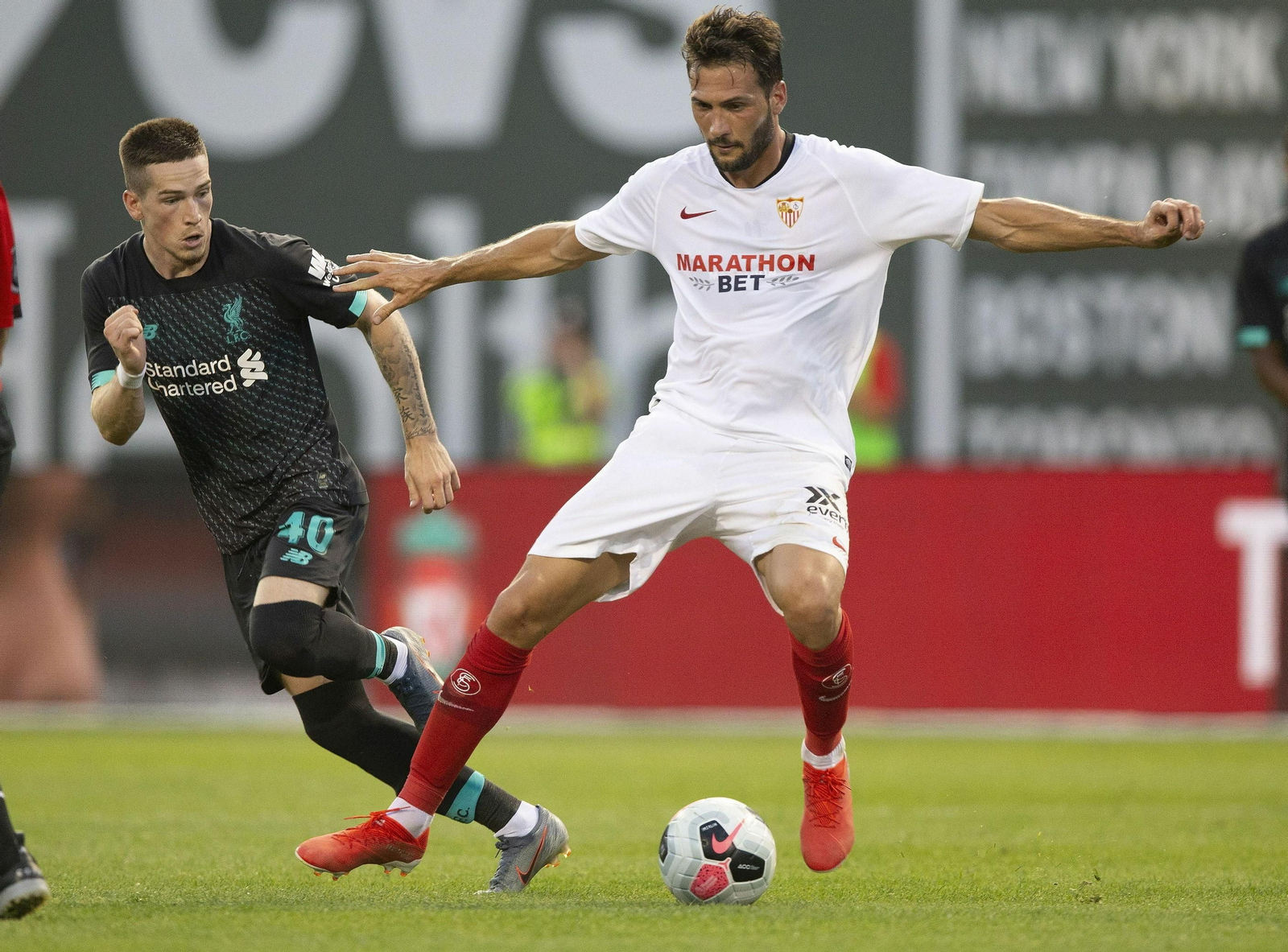 Las imágenes del amistoso Liverpool-Sevilla FC