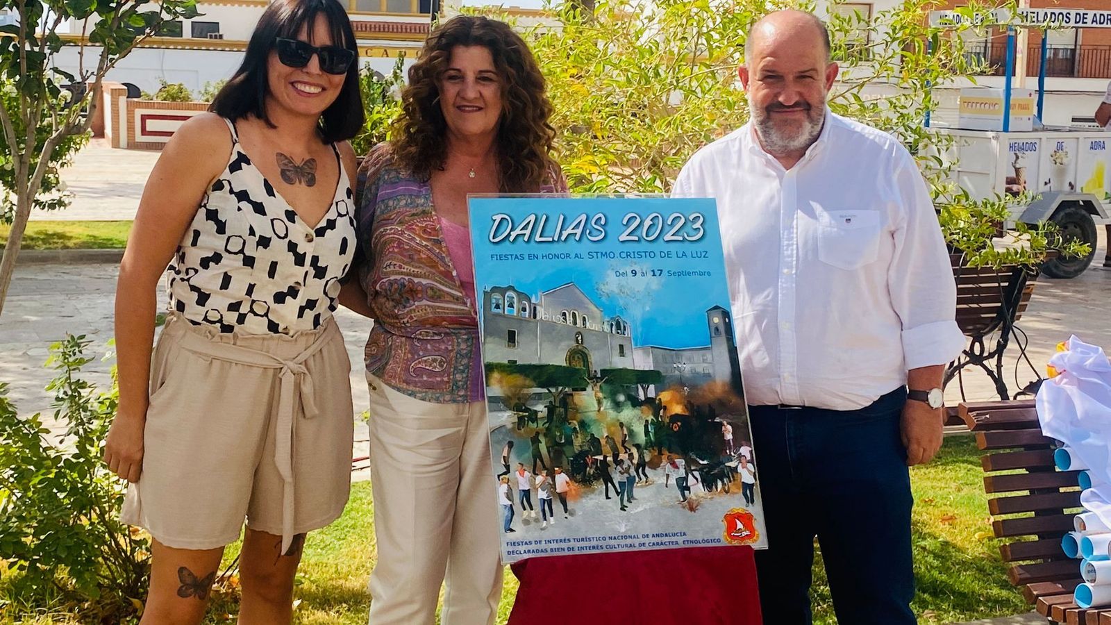 El cartel de las fiestas ha sido diseñado por Rocío Gómez.