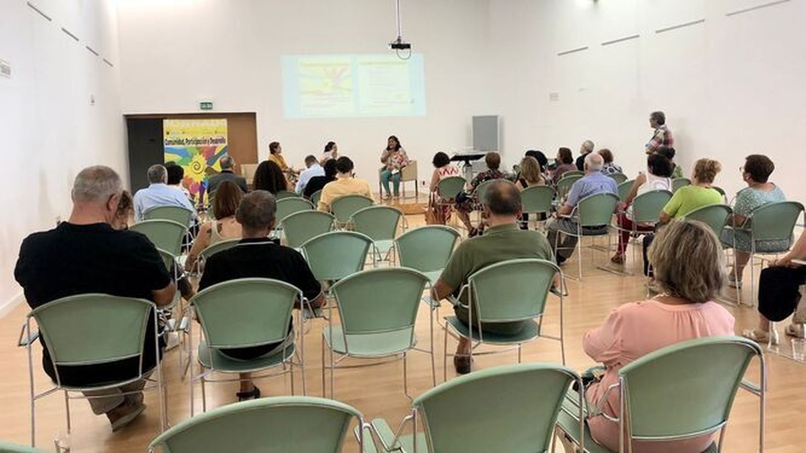 Una imagen de la jornada organizada por la AAVV Los Milagros.