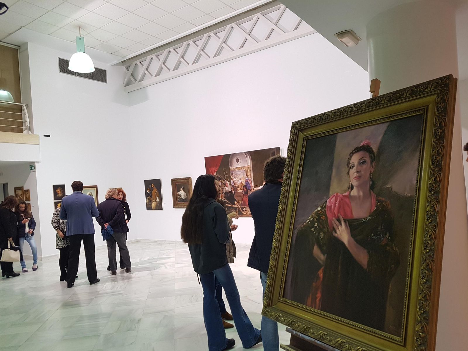 La muestra pictórica del artista portuense Manuel Torrent, en el Centro Cultura Alfonso X El Sabio.