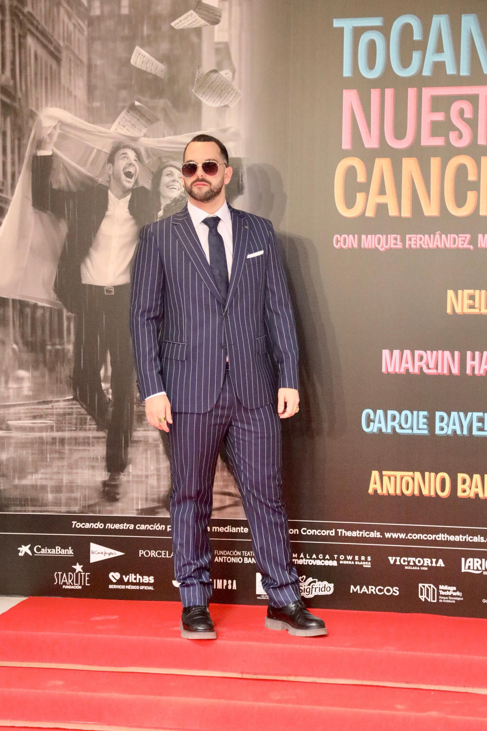 El estreno de 'Tocando nuestra canción', el nuevo musical de Antonio Banderas, en fotos