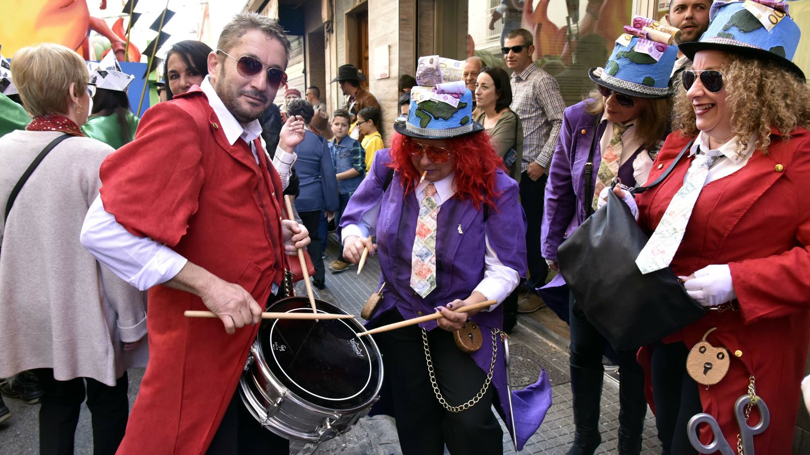Cabalgata de Carnaval en La Línea en imágenes