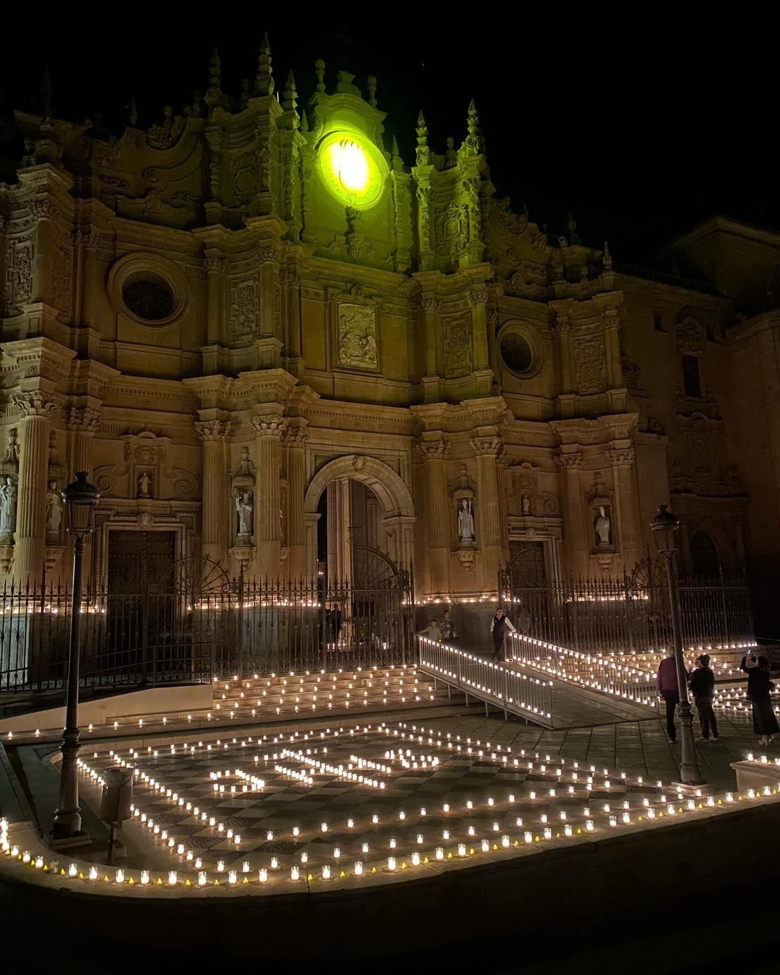 Imagen de la iluminación de Guadix en la edición anterior.