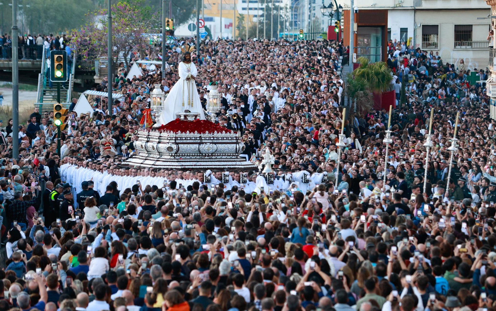 El Cautivo este Lunes Santo en Málaga.