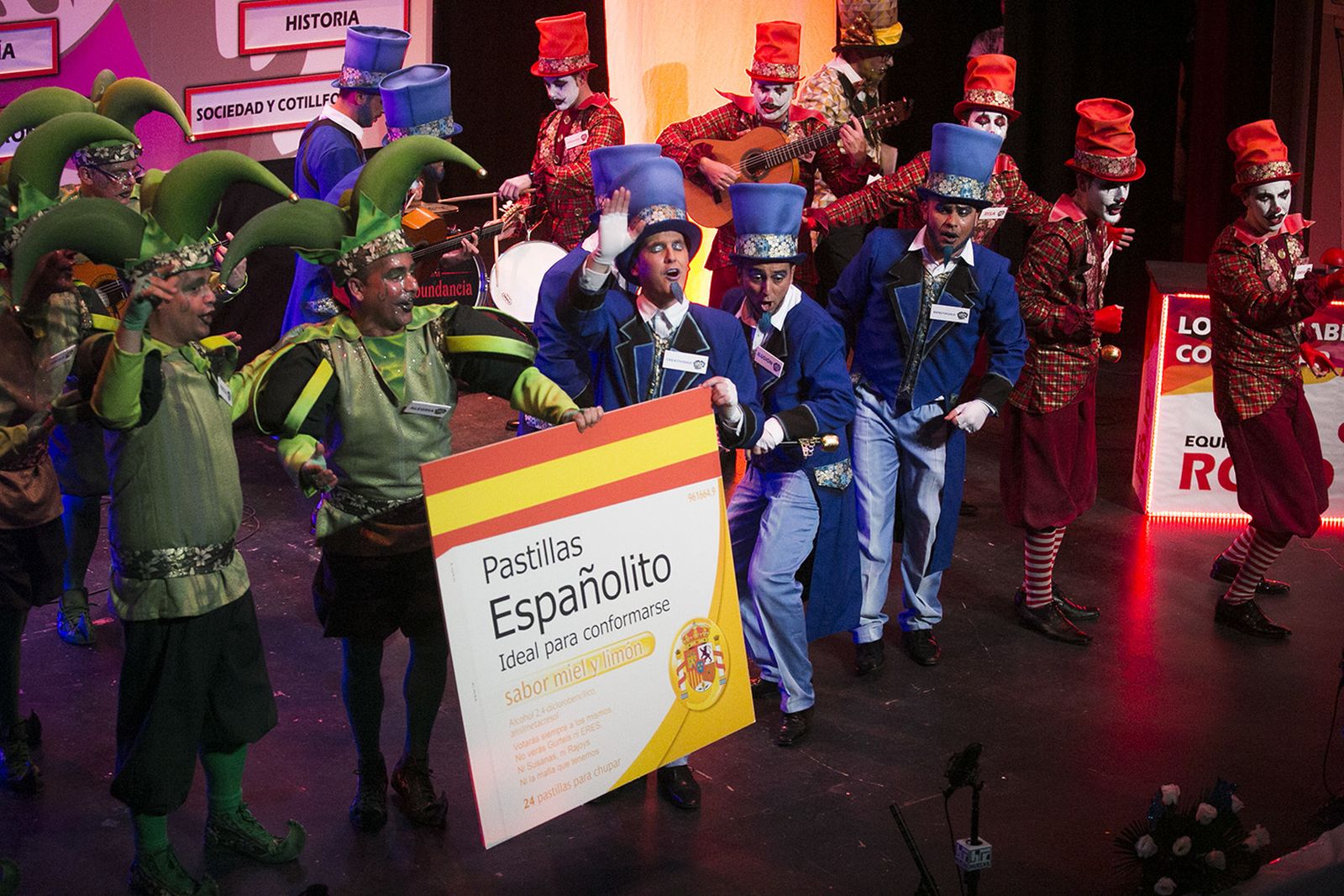 Las imágenes del sexto días de preliminares del Carnaval Colombino