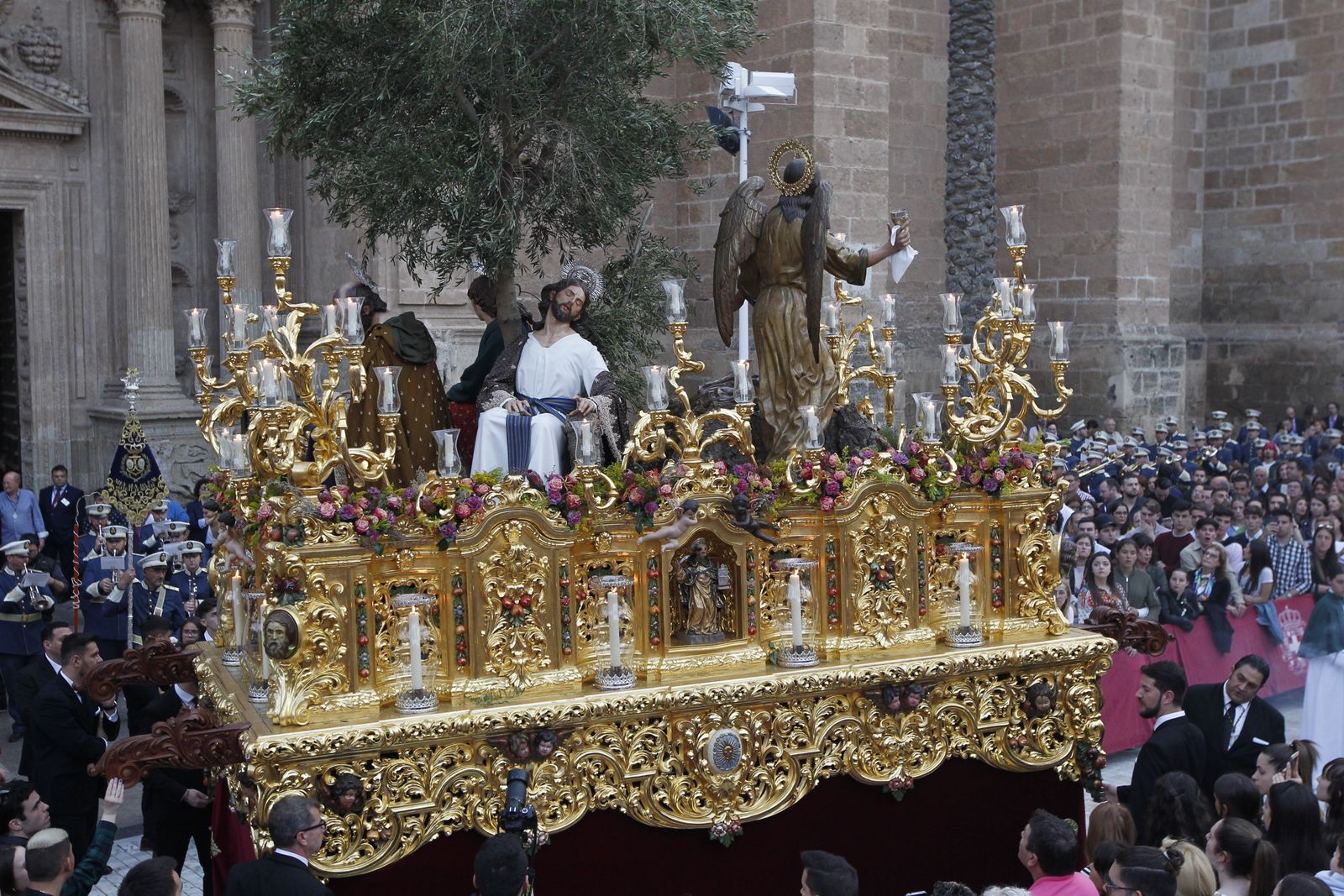 Imágenes de la Procesión de Estudiantes. Semana Santa Almería 2019