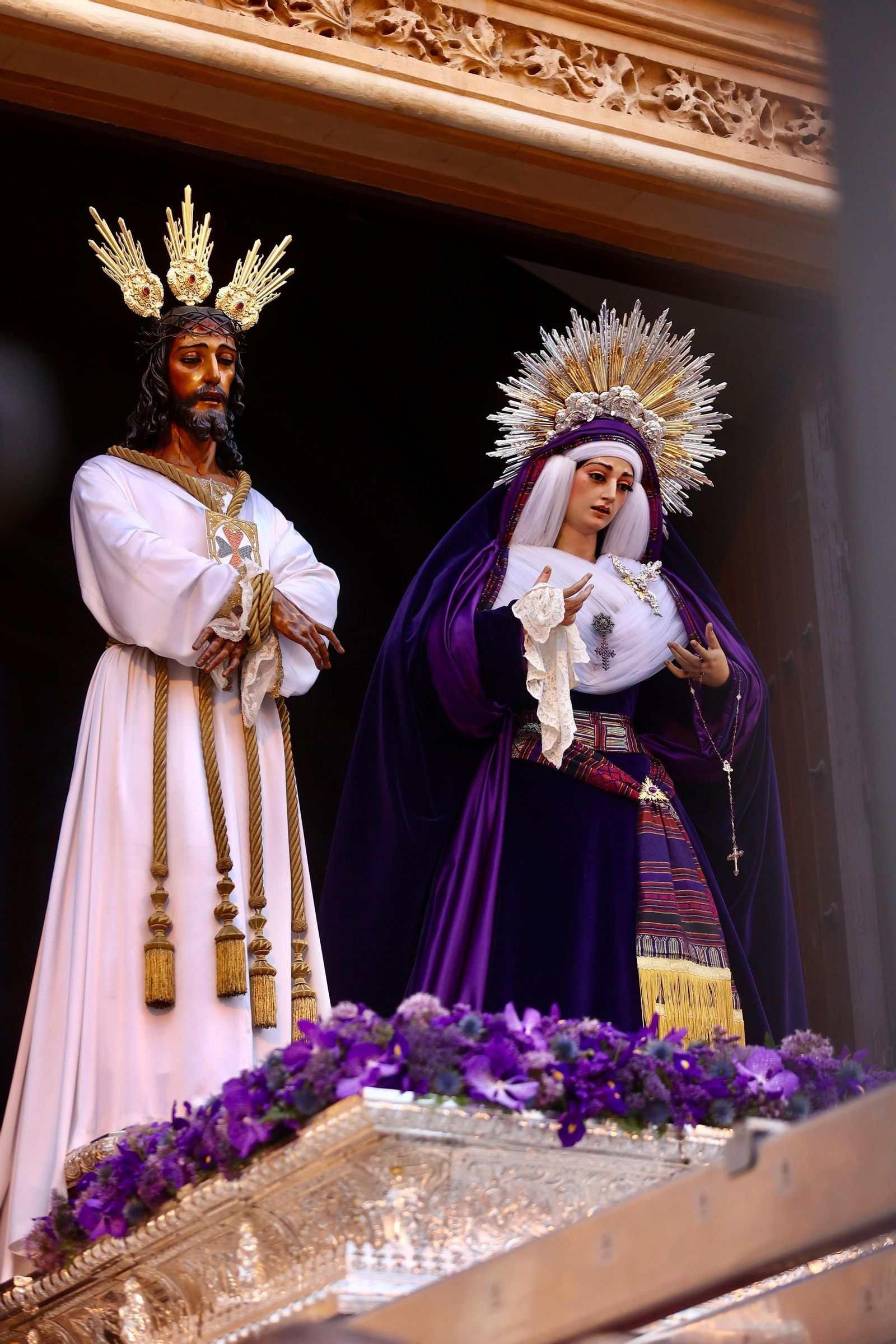 Las fotos del traslado del Cautivo el Sábado de Pasión en Málaga