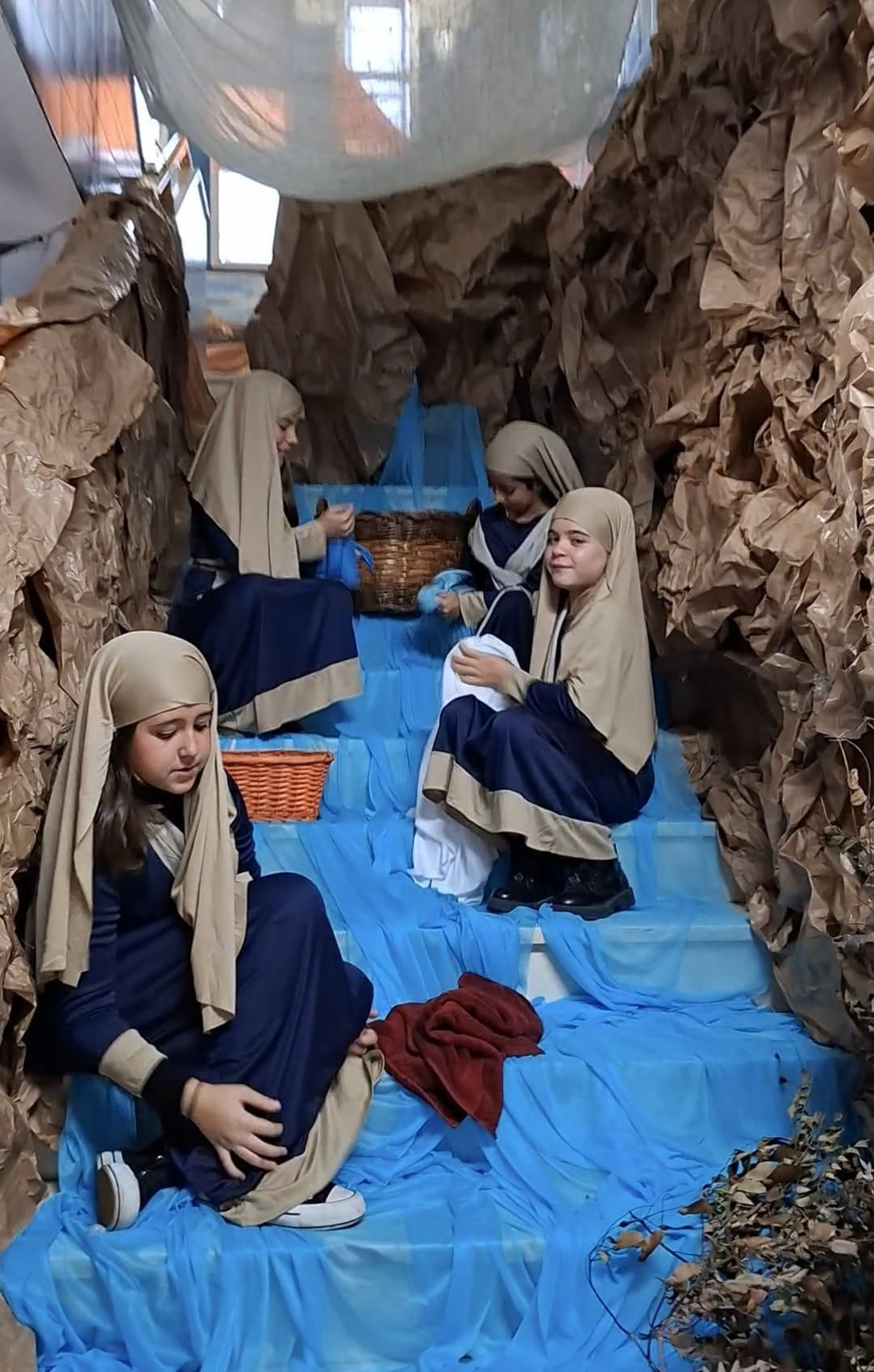 El mágico Belén Viviente de los alumnos del CEIP Manuel Siurot