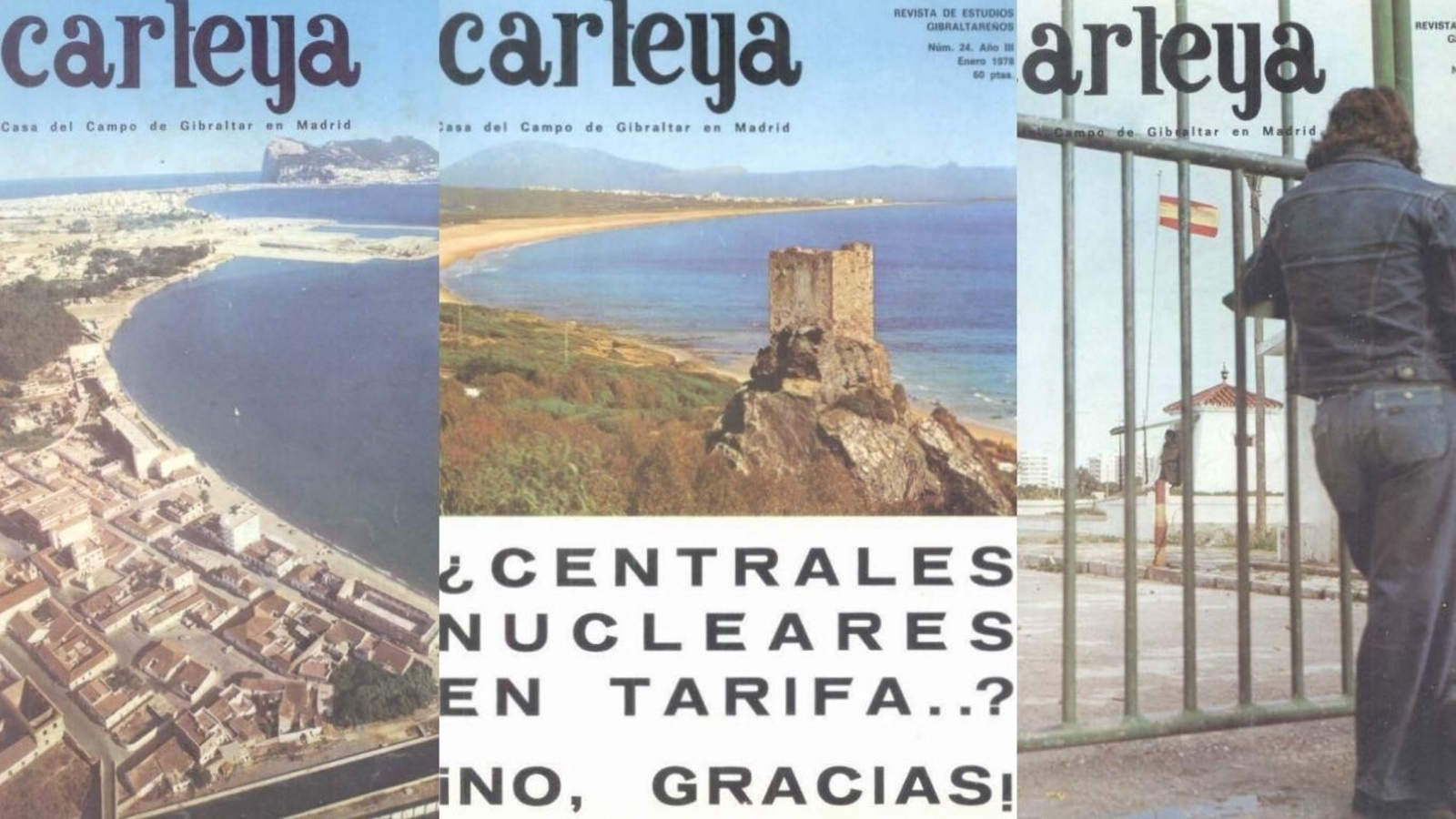 Portadas de la revista Carteya.