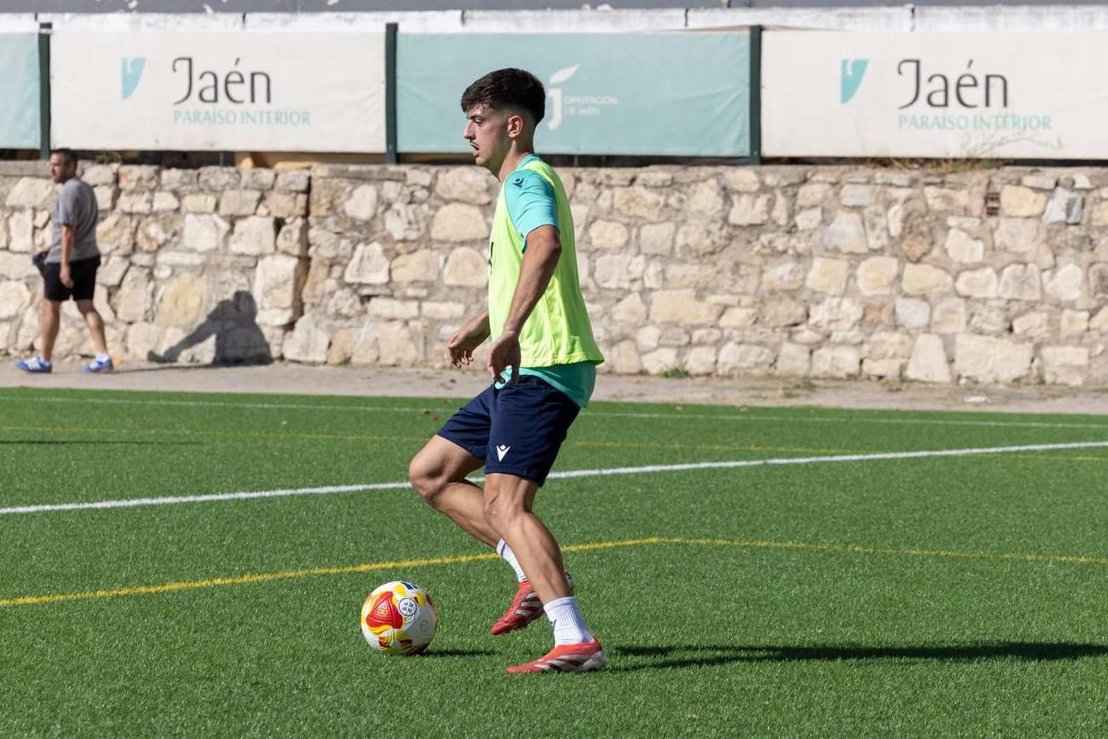 El primer entrenamiento del Real Jaén de la temporada 2025-26