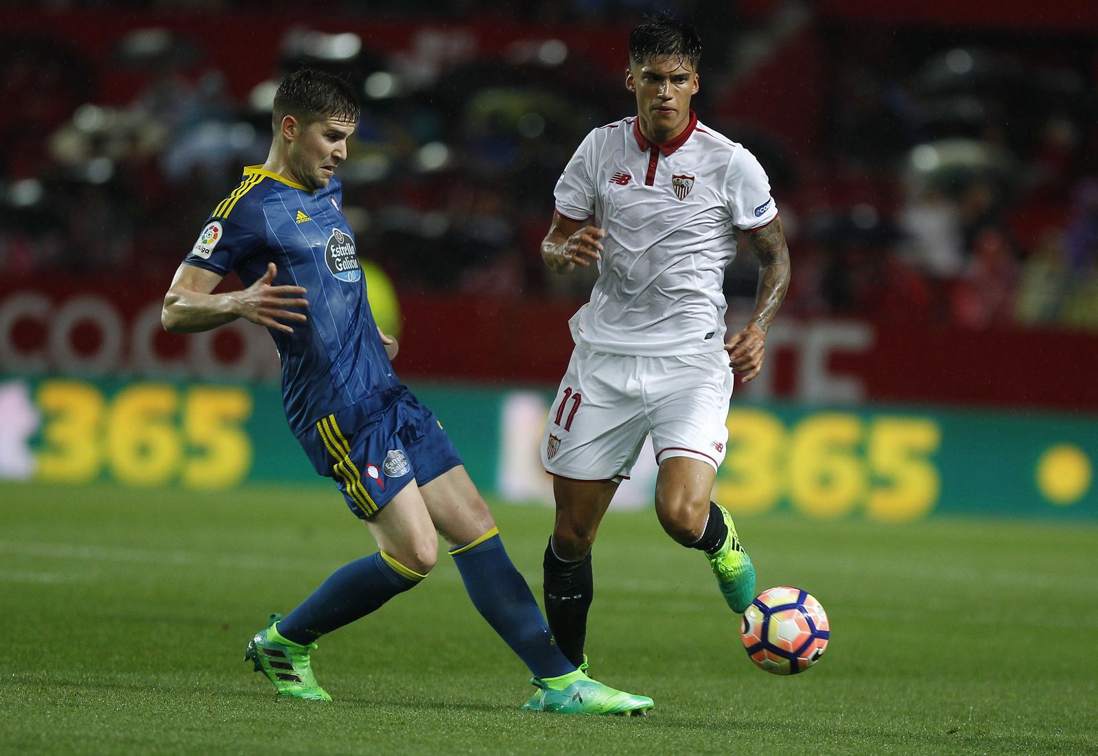 El Sevilla FC-Celta de Vigo, en imágenes
