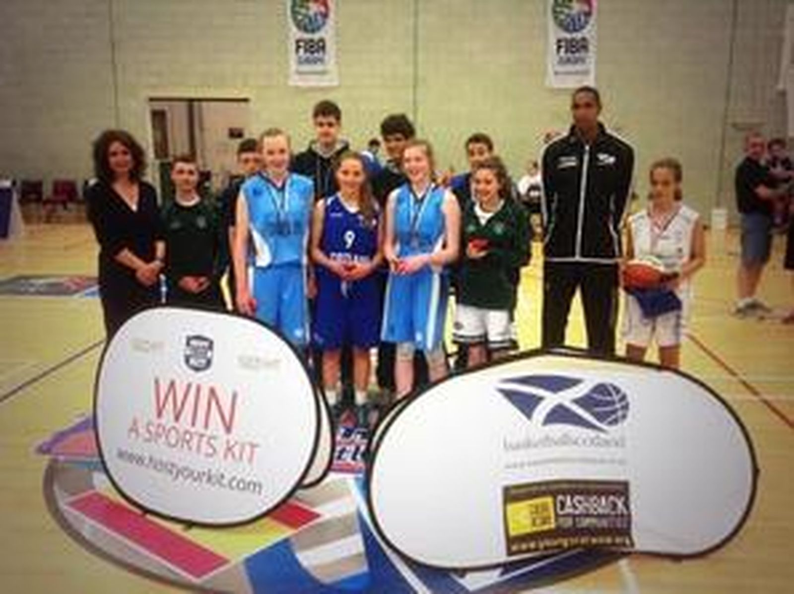 CD Roquetas Baloncesto se cuelga la plata en Escocia