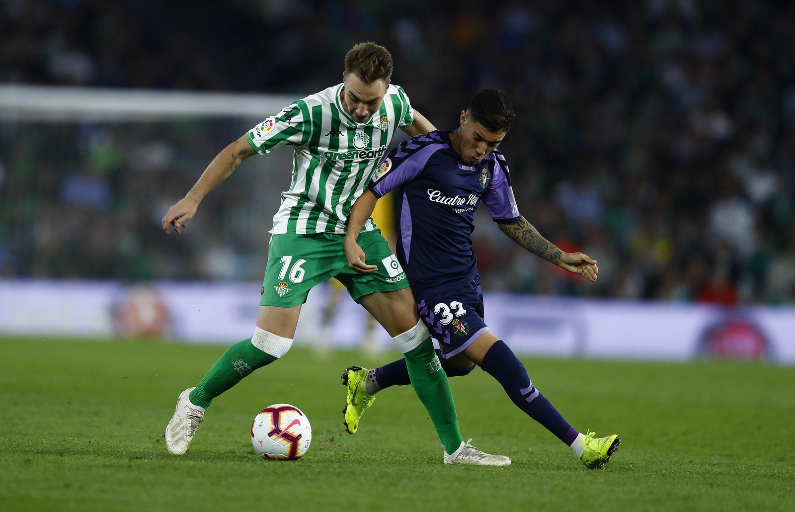 Las imágenes del Betis-Valladolid