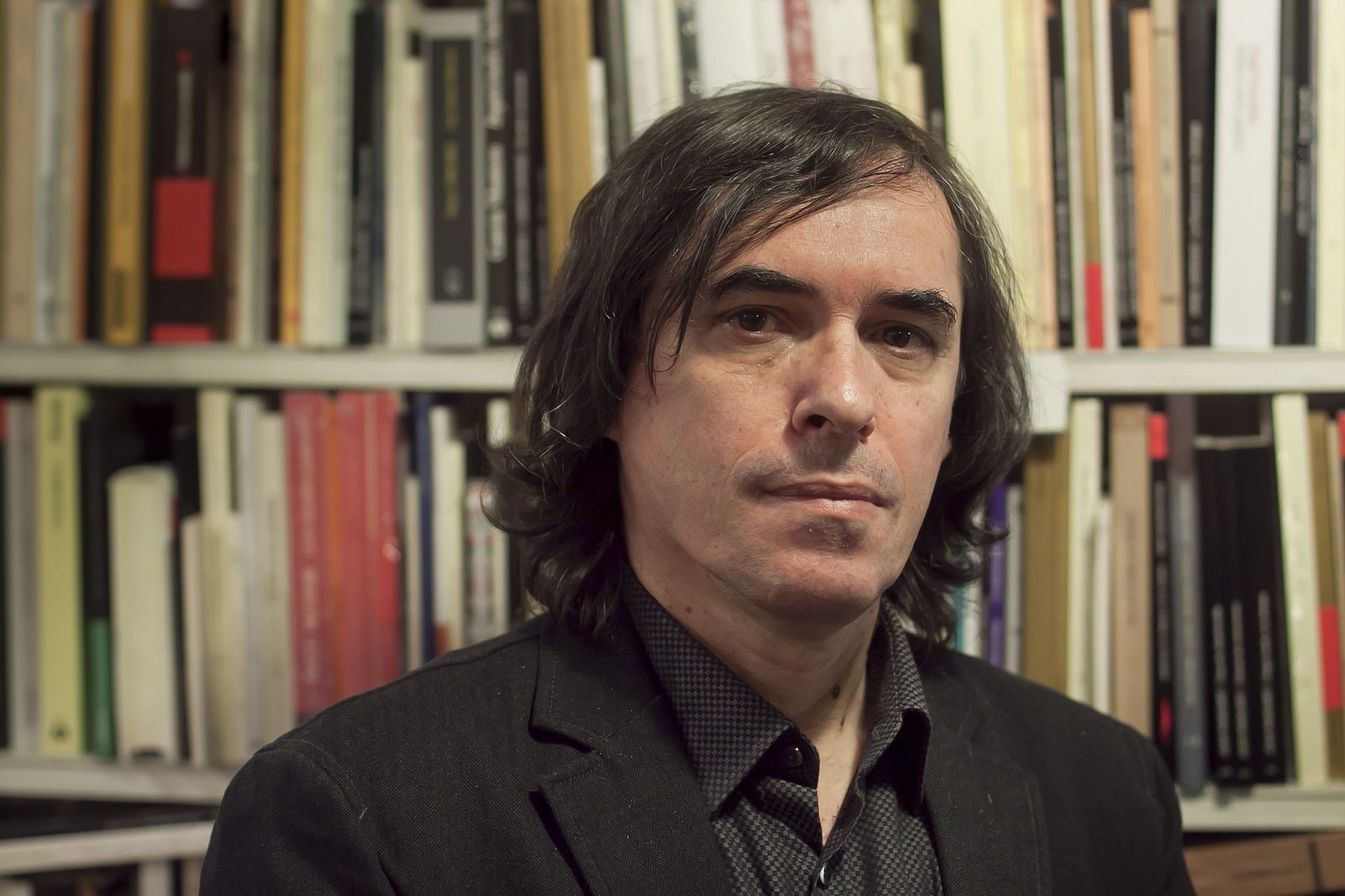 El escritor rumano Mircea Cartarescu (Bucarest, 1956).