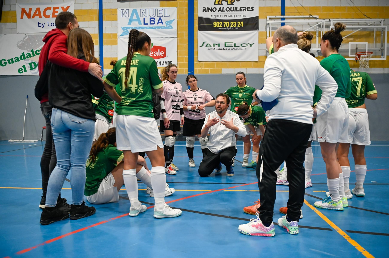 Imágenes del empate entre Guadalcacín FSF y Poio Pescamar